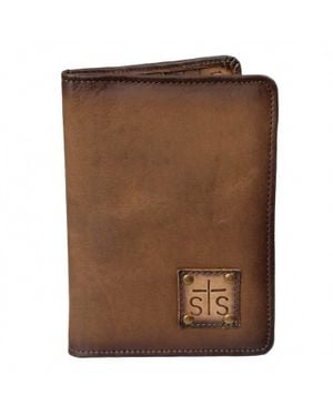STS Ranchwear Baroness Magnetic Wallet - Brown