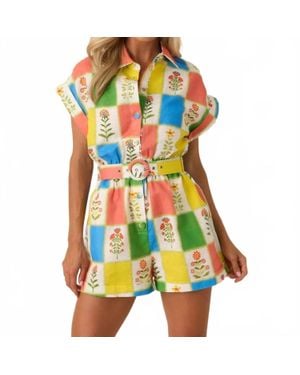 PROSPERINE® Luca Cotton Romper - Green