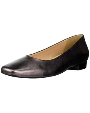 Trotters Honor Pewter Leather T2057-033 - Black