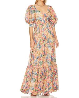 byTiMo Georgette Gown - Multicolor