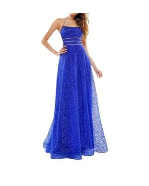 Colors Dress Prom Dress - Blue