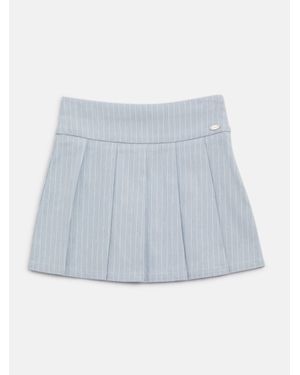 Guess Britney Pleated Skirt (7-14) - Blue
