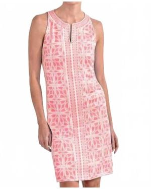Gretchen Scott Plain Jane Ring Toss Dress - Pink