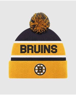 Starter Boston Bruins Pom Beanie - Yellow