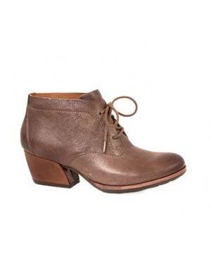 Kork-Ease Helene Leather Ankle Boots - Brown