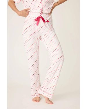 PJ Salvage Heart Full of Daisies Pant - Ivory
