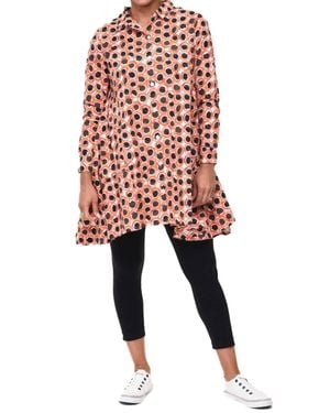Tulip Clothing Demi Button Down Top - Red