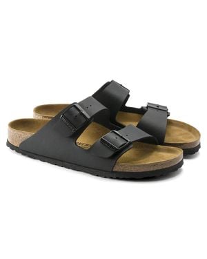 Birkenstock Arizona 0051791 Sandal Birko-Flor Slip On Comfort Slide - Brown