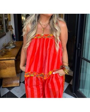 Blakeley Fruit Salad Tank - Red