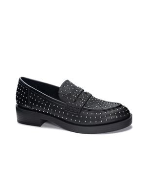Chinese Laundry Paxx Loafers Studded Casual Shoes Htat1678 - Black