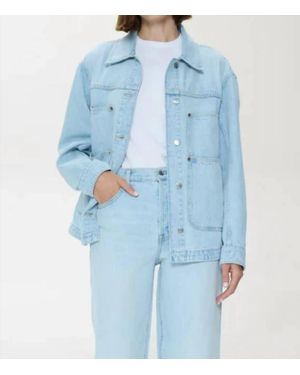 Pistola Karlee Oversized Chore Jacket - Blue