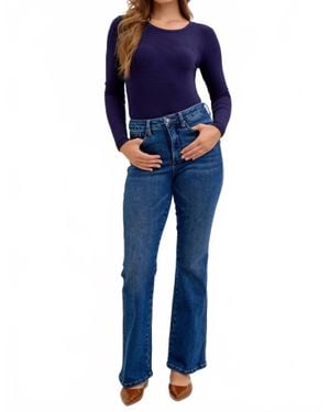 Judy Blue High Waist Tummy Control Bootcut Jeans - Blue