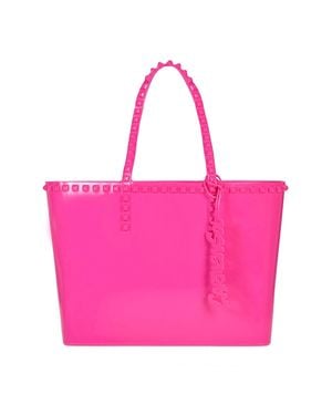 Carmen Sol Seba Mid Tote Bag - Pink