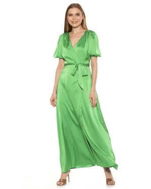 Alexia Admor Mikayla Maxi Dress - Green