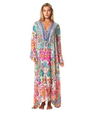 La Moda Clothing Noah Long Tunic Dress - Red
