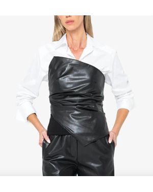 Just BEE Queen Millicent Top - Black