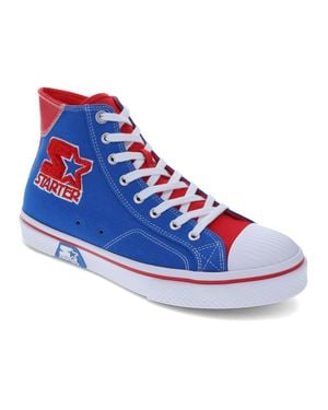 Starter Tradition 71 Hi Canvas Hightop Casual Sneaker Shoe - Red
