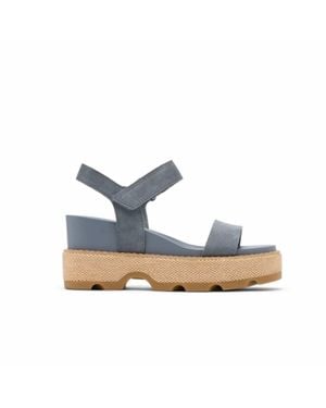 Sorel Joanie Iv Sandal Wedge - Blue