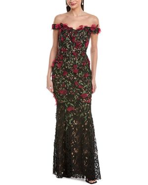 Marchesa Gown - Multicolor