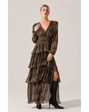 Astr Anora Maxi Dress - Natural
