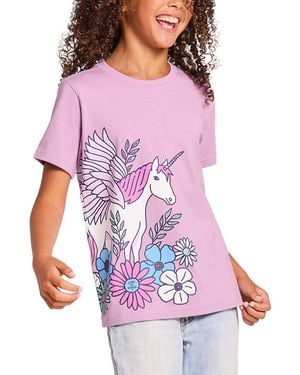 Life Is Good. Life Is Good Crusher T-Shirt - Purple