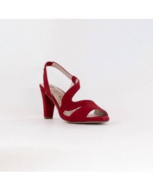 Eric Michael Scarlett Sandal - Red