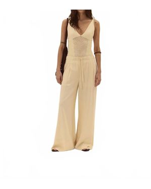 DELUC Antibes Pants - Natural