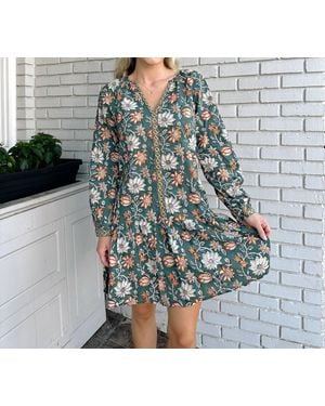 Anna Cate Ambre Dress - Blue