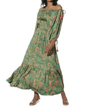 Cleobella Daniella Midi Dress - Green
