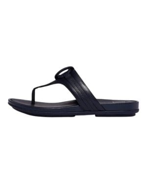 Fitflop Gracie Thong Circlet Toe Post Sandal - Blue