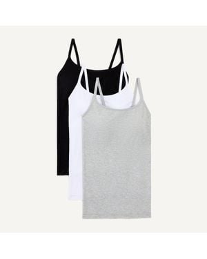 Nautica Seamless Cami, 3-Pack - Multicolor