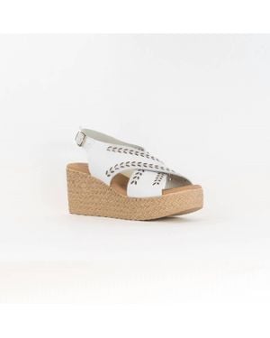 Eric Michael Bobbie Sandal - White