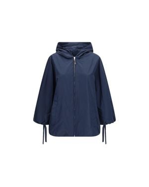Max Mara Polyester Trench Coat - Blue