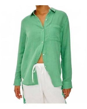 Rails Ellis Long Sleeve Shirt - Green