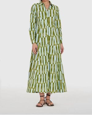 Livro Classic Shirtdress - Green