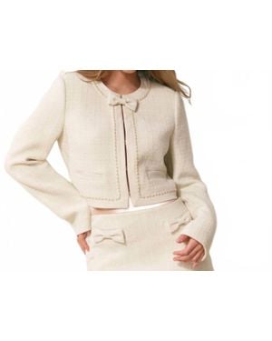 LoveShackFancy Ralphette Jacket - Natural
