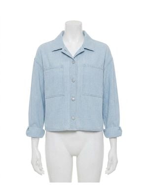 Z Supply Erin Railroad Jacket - Blue