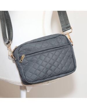 FUNKY MONKEY Sophie Quilted Crossbody - Blue