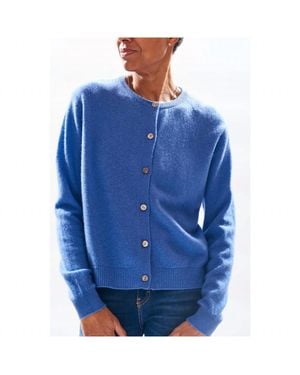 Jumper 1234 Shrunken Cardigan - Blue