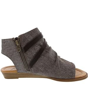 Blowfish Blumoon Wedge Sandal - Brown