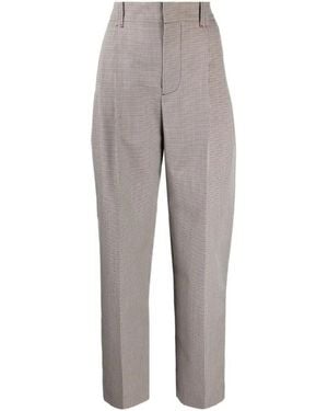 Marni Tailored High-Waisted Pants - Gray