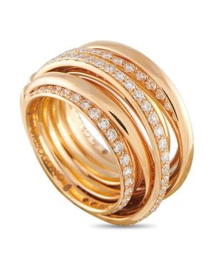 De Grisogono Allegra 18K Rose 2.05Ct Diamond Ring Dg07-040826 - Metallic