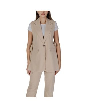 B.Young B. Young Polyester Waistcoat - Natural