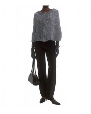 BERNADETTE Lilou Cape - Gray