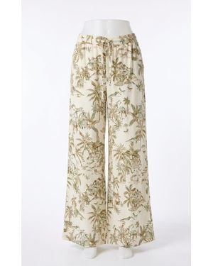 Z Supply Overlook Tiki Tide Linen Pants - Natural