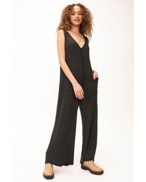 Project Social T Clementine Rib Jumpsuit - Black