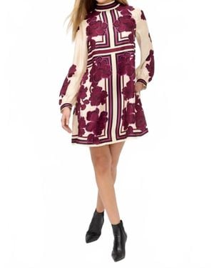 Johnny Was Kalova Mini Dress - Red