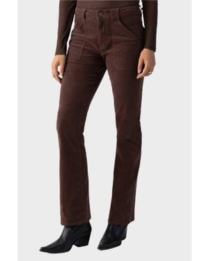 Sanctuary Corduroy Hayden Bootcut Pant - Brown