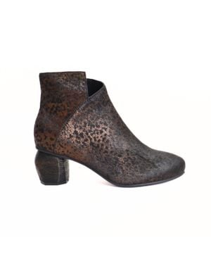 Antelope Greta Textured Ankle Boot - Brown