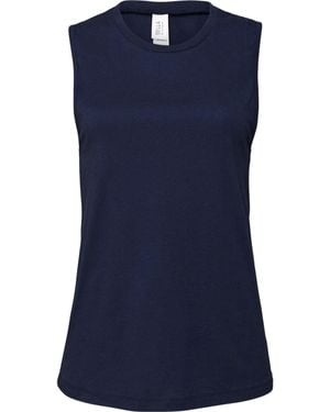Bella Canvas Ladies Muscle Jersey Tank Top - Blue